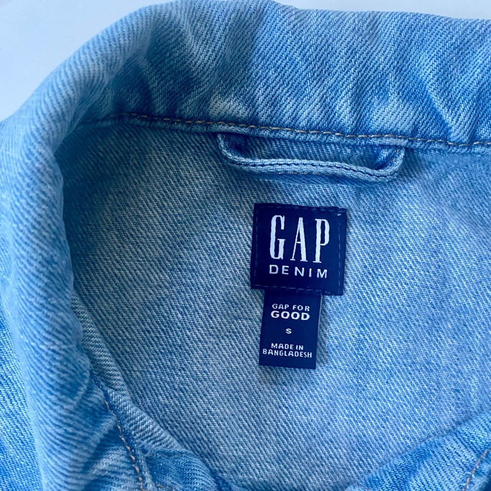 GAP Kids Light Blue Jean Jacket - Picture 6 of 6